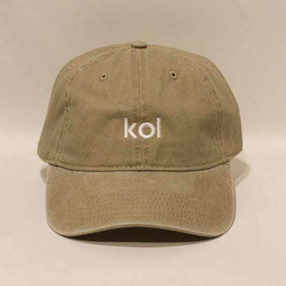 cream pickleball dad hat