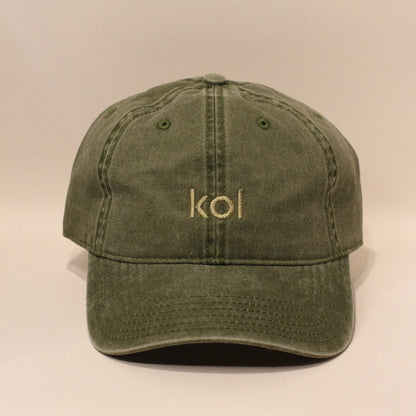 green pickleball dad hat